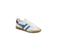 Gola Sneaker Torpedo Leder 2025 weiss/hellblau/kirschrot Damen, Größe Euro (US) 38 (7)