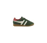 Gola Sneaker Torpedo Leder 2025 immergrün/offweiss/korallrot Damen, Größe Euro (US) 41 (10)