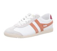 Gola Unisex Bullet Pure Sneaker, White/Terracotta/Cerise, 39 EU
