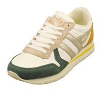 Gola - Women's Daytona Quadrant - Sneaker, Gr. 37 UK 4, beige (OffWhite/Evergreen/Gold/Sun)