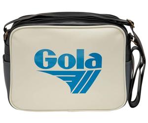Gola Unisex-Erwachsene Redford Umhängetasche, Off White/Blue/Grey
