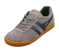Gola Sneaker Harrier Suede-Leder 2024 aschegrau/navyblau/immergrün Herren, Größe Euro (US) 45 (12)