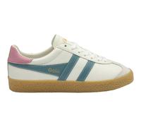 Gola Unisex Medallist Leather Sneaker, White/Iceberg/Candy/Gum, 37 EU