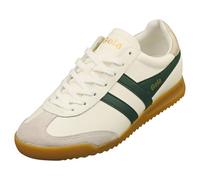 Gola Torpedo Damen-Turnschuhe, Freizeit-Sneaker, gebrochenes Weiß-Grün, Off White Green, 39 EU