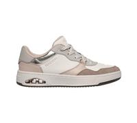Sneaker SKECHERS "UNO CTL", Damen, Gr. 40, taupe, multi, Lederimitat, Veloursleder, Schuhe Sneaker, Retro Sneaker, Schnürschuh mit Materialmix (72959359-40)