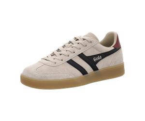 Gola Viper Bone/Black/Red Ochre (Beige) - Sneaker - Herrenschuhe Sneaker / Schnürschuh, Beige, leder für Herren, beige, Größe 45 EU