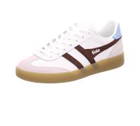 Gola Viper Leather Sneaker Women white/dark brown/air/gum (WT) 37