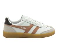 Gola Viper Leather Sneaker Women white/cameo/dark brown/gum (WC) 6