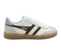 Gola Viper Leather Sneaker Women white/dark brown/air/gum (WT) 36