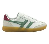 Gola Viper Damen-Sneaker aus Leder, Wht Green Mist Cerise Gum, 8 UK