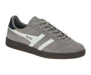 Gola Viper Schuhe Sneakers grau cement Herren Velour CMB735 - Größe 42
