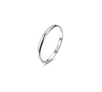 Gold Gala 925 Sterling Silber Band Ring Made in Italy (66 (21.0))