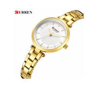 (Gold Weiß) CURREN Original His Hers Uhrensets Edelstahl Damen Herren Armbanduhren Paar Artikel