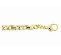 Goldarmband ADELIA´S "333 Gold Fantasie Armband 21 cm Ø 3,8 mm", gold, Armbänder, Damen, 21, Gold, Goldarmband, Goldschmuck für Damen (50784602-0) gold
