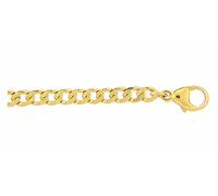 Goldarmband ADELIA´S "333 Gold Flach Panzer Armband 21 cm", gold, Armbänder, Damen, Gold, Goldarmband, 21 cm 333 Gold Goldschmuck für Damen (10526610-0) gold
