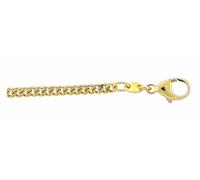 Goldarmband ADELIA´S "Damen Goldschmuck 333 Gold Flach Panzer Armband 18,5 cm", gold, Armbänder, Damen, 18,5, Gold, Goldarmband, 18,5 cm 333 Gold Goldschmuck für Damen (41277747-0) gold