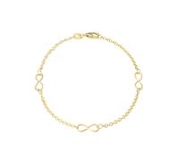 Amor Armband Damen, Gold, Infinity, 11 mm, 1 mm, Gold 375/9 ct 2014471