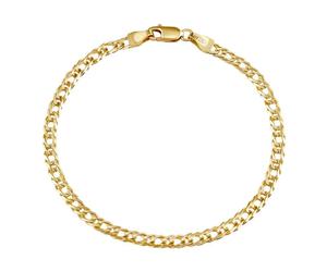Goldarmband für Damen und Herren DOUBLE ROMBO 3,5 mm variante 18 cm