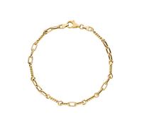 Goldarmband JOBO "Armband Fantasiearmband 4,1 mm 19 cm", gelbgold 333, Armbänder, Damen, 19cm, Gelbgold 333, Goldarmband, 333 Gold (98136758-0) gelbgold 333
