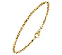 Goldarmband JOBO "Armband Königsarmband 1,8 mm 18,5 cm", gold (gelbgold 333), Armbänder, Damen, 18,5cm, Gelbgold 333, Goldarmband, 333 Gold massiv (37813440-0) gelbgold 333