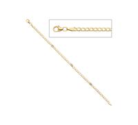 Goldarmband JOBO "Armband mit Blautopas", gelbgold 333, Armbänder, Damen, 19cm, Gelbgold 333, Goldarmband, 333 Gold 19 cm (16135709-0) gelbgold 333