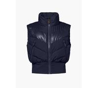 GOLDBERGH Sole gesteppte Daunenweste mit Kunstleder french blue 42