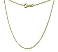 GoldDream Collier Halskette 333 Gelbgold - 8 Karat 36cm Damen Schmuck GDKB00136Y