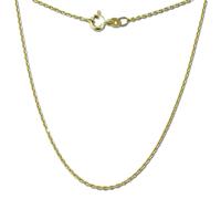 GoldDream Collier Halskette 333 Gelbgold - 8 Karat 40cm Damen Schmuck GDKB00140Y