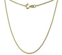 GoldDream Collier Halskette 333 Gelbgold - 8 Karat 42cm Damen Schmuck GDKB00342Y