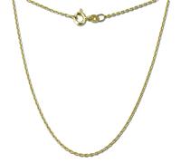GoldDream Collier Halskette 333 Gelbgold - 8 Karat 60cm Damen Schmuck GDKB00160Y