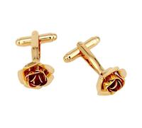 Golden Button Cufflinks for Men & Women, Fashion Formal Business Dress Shirt Cuff Links for Embellishment & Gifts
