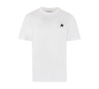 Golden Goose - Baumwoll-T-Shirt - - Tops - Damen - Weiß - L