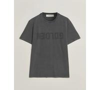 Golden Goose Distressed Cotton T-Shirt Anthracite Grau XL