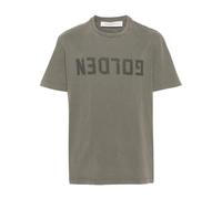 Golden Goose - Lässiges Baumwoll-T-Shirt - - Tops - Herren - Grün - L