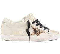 Golden Goose Low-Top Sneaker - Dames Super-Star Sneaker Beige - Gr. 39 (EU) - in Beige - für Damen