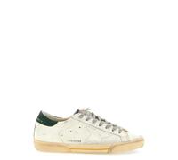 Golden Goose Super-Star Sneakers White/Green Weiß 41