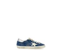 Golden Goose Low-Top Sneaker - Super Star Sneakers - Gr. 44 (EU) - in Blau - für Damen