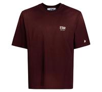 Golden Goose - Star T-shirt - - Tops - Herren - Rot - S