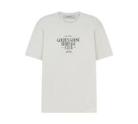 Golden Goose - T-Shirt mit Logo - - Tops - Herren - Weiß - XL