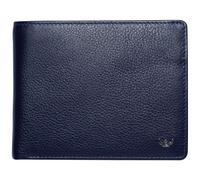 Golden Head Capri RFID Protect Billfold Coin Wallet Blue