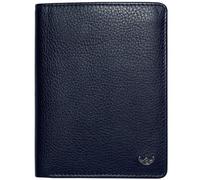 Golden Head Capri Geldbörse RFID Schutz Leder 9 cm blau