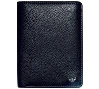 Golden Head Capri Geldbörse RFID Schutz Leder 9 cm schwarz