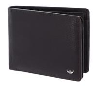 Golden Head Capri RFID Protect Billfold Coin Wallet Darkbrown