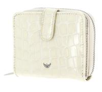 Golden Head Cayenne RFID Protect Petite Billfold Coin Wallet with Snap Closure Cream