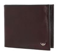 Golden Head Colorado Flache Herrengeldbörse Querformat Leder SchwarzRot / onesize