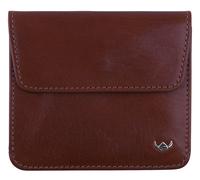 Golden Head Leder Geldbörse Colorado – RFID, Überschlag mit Druckknopf – Tobacco braun