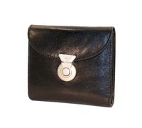Golden Head Leder Geldbörse Colorado RFID Protect Schlossbörse 1146 Schwarz