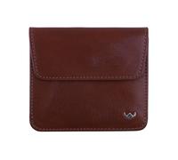 Golden Head Leder Geldbörse Colorado – RFID, Überschlag mit Druckknopf – Tobacco braun