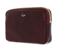 Golden Head Schlüsseletui Colorado – Leder, 11 cm, Reißverschluss – Braun