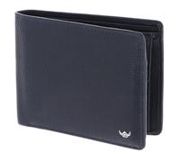 Golden Head Capri RFID Protect Billfold Coin Wallet Blue